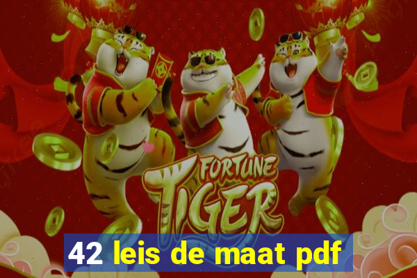 42 leis de maat pdf